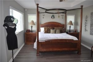 Master suite has plenty of room for even a king size bed.